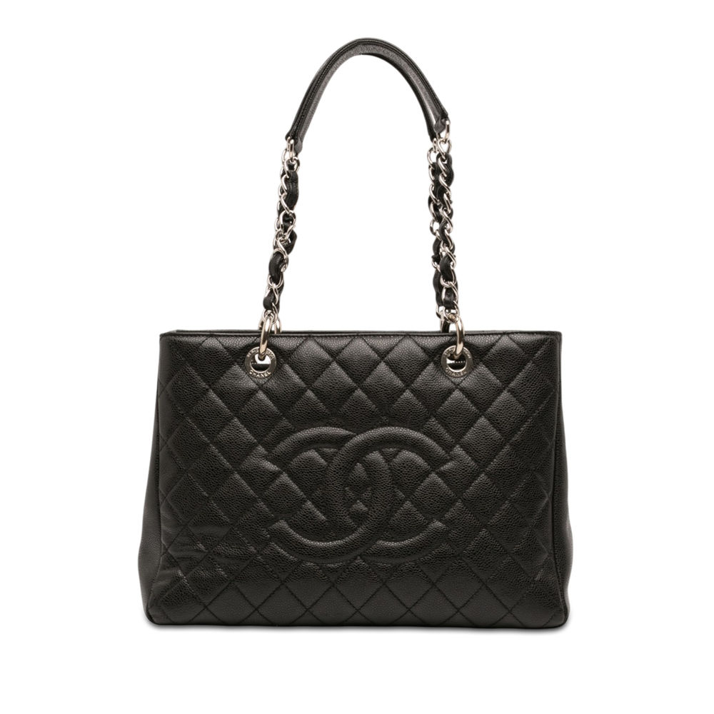 Pre-Loved Chanel Caviar Grand Shopping Tote